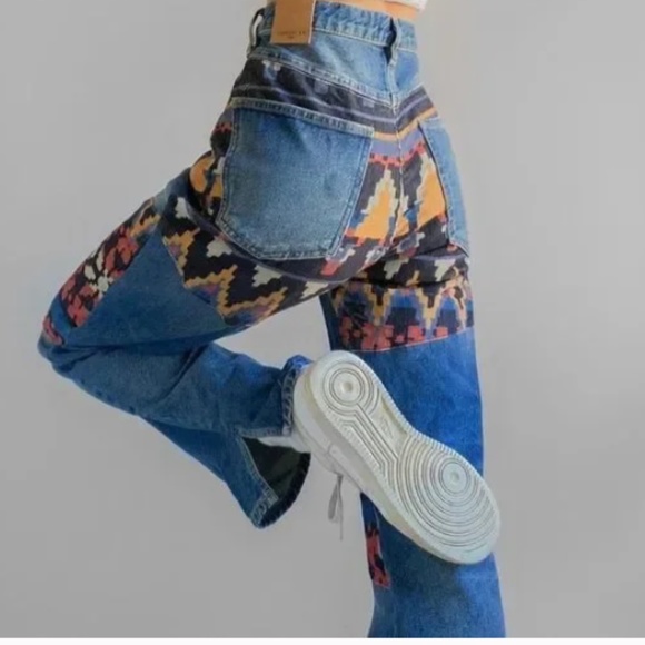 Free People Rocky Mountain Straight Leg Jeans sz 26 - Picture 4 of 10